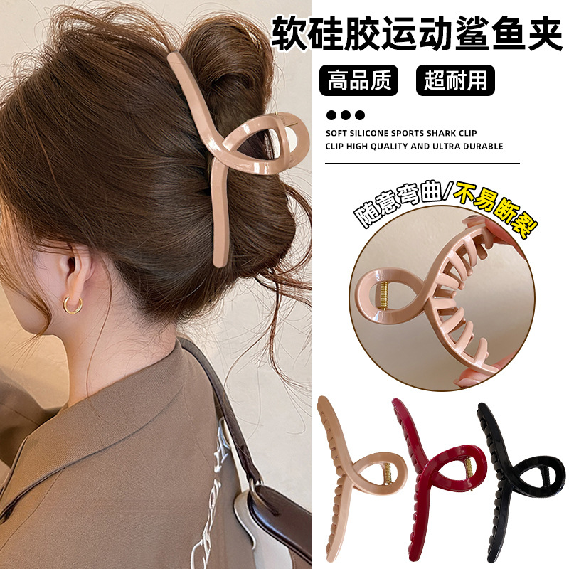 Hair Clip Claw Large - 4 grandes pinces à cheveux en