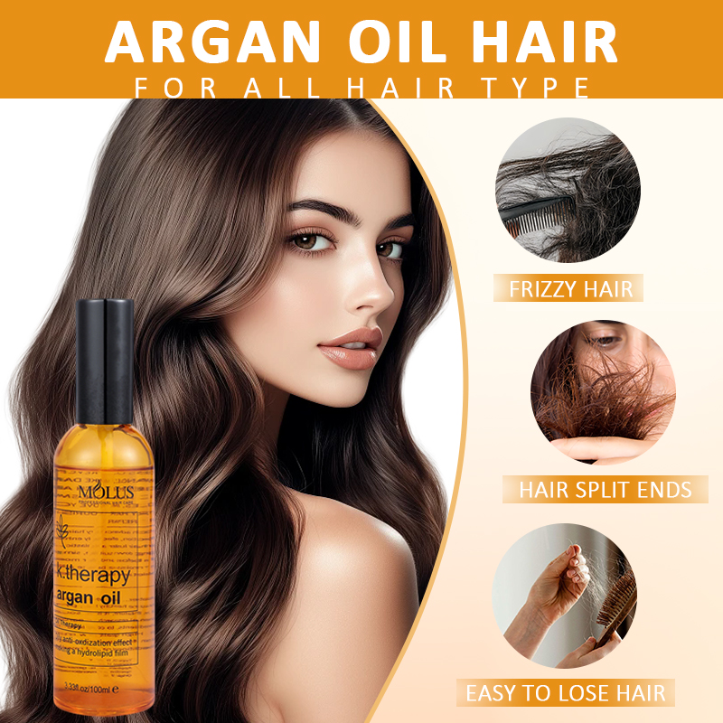 Argan Oil Treatment - Le spray d'huile essentielle pour cheveux