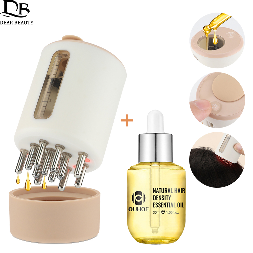 Hair Care Essential Oil - Peigne de massage de la tête