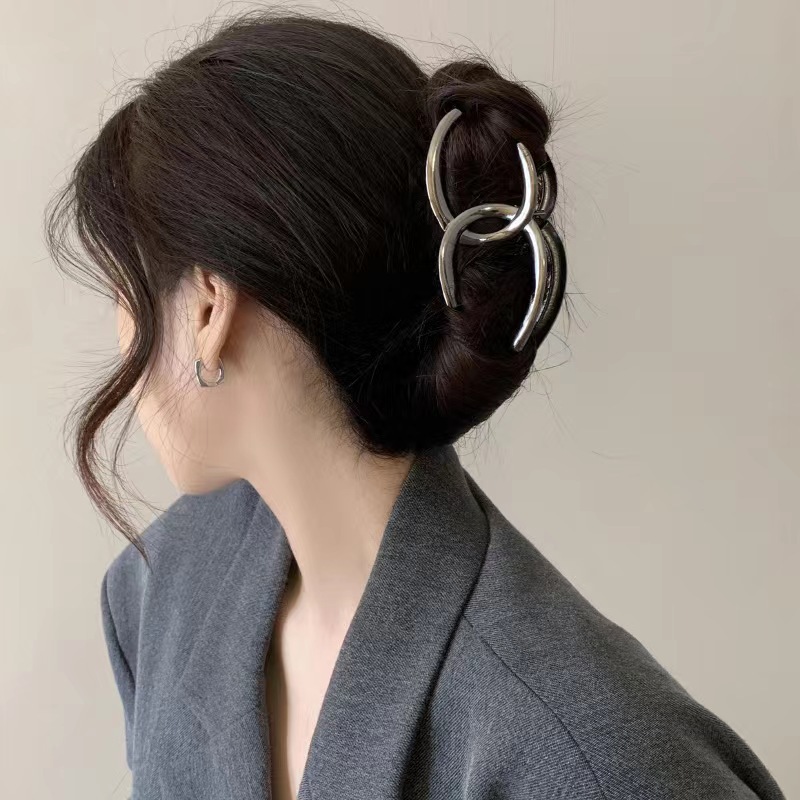 Hair Clip Claw Large - Grands pinces à cheveux en métal,