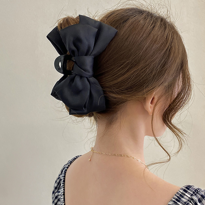 Hair Clip Claw Large - Pince à cheveux avec nœud, grande