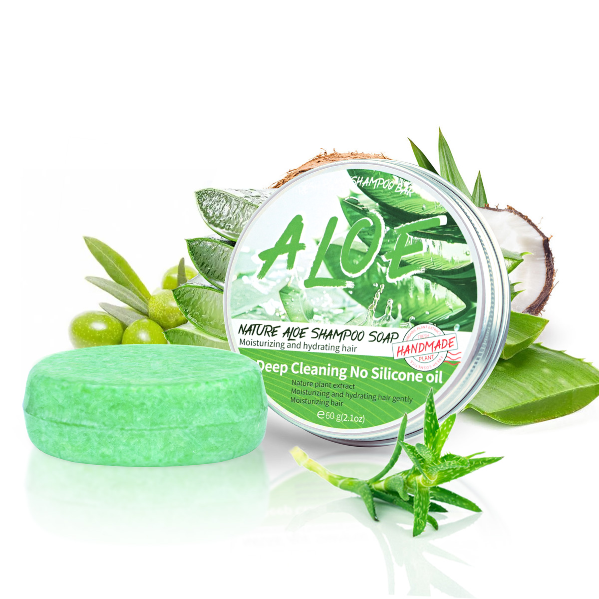 Hair Care Honey - Barre de shampoing à l'aloe vera