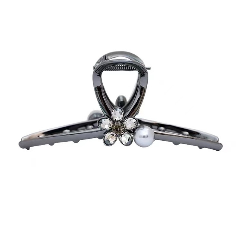 Pince à cheveux en métal perle - Hair Clip Claw Large avis et prix