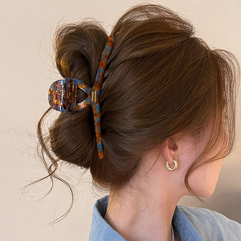 Pince à cheveux en acétate de  - Hair Clip Claw Large avis et prix
