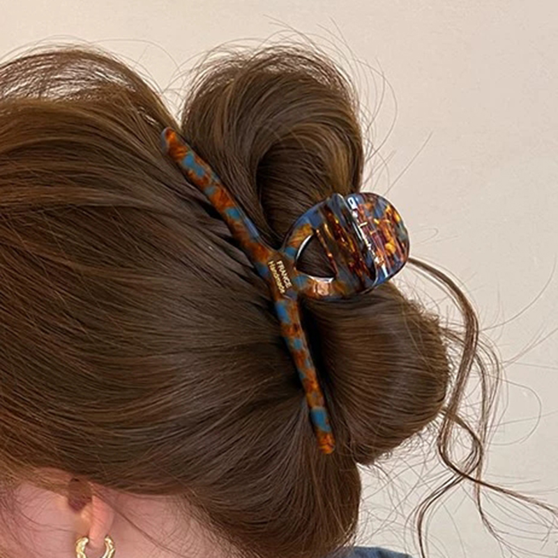Pince à cheveux en acétate de  - Hair Clip Claw Large avis et prix