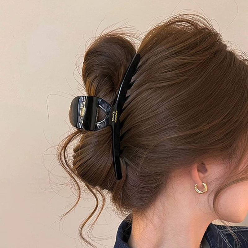Pince à cheveux en acétate de  - Hair Clip Claw Large avis et prix