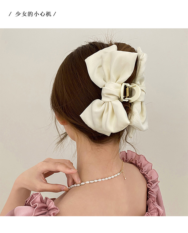 Pince à cheveux avec nœud, gra - Hair Clip Claw Large avis et prix