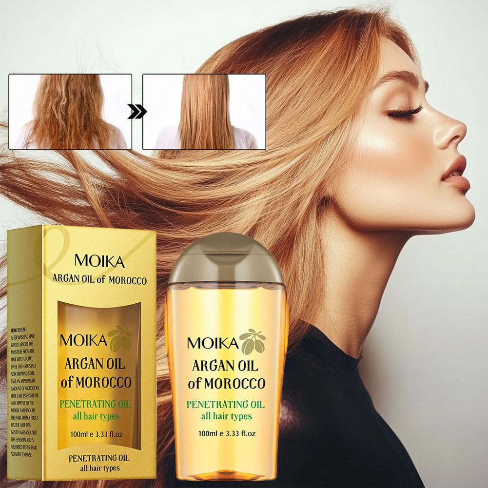 Huile d'Argan du Maroc pour Ch - Argan Oil Treatment avis et prix