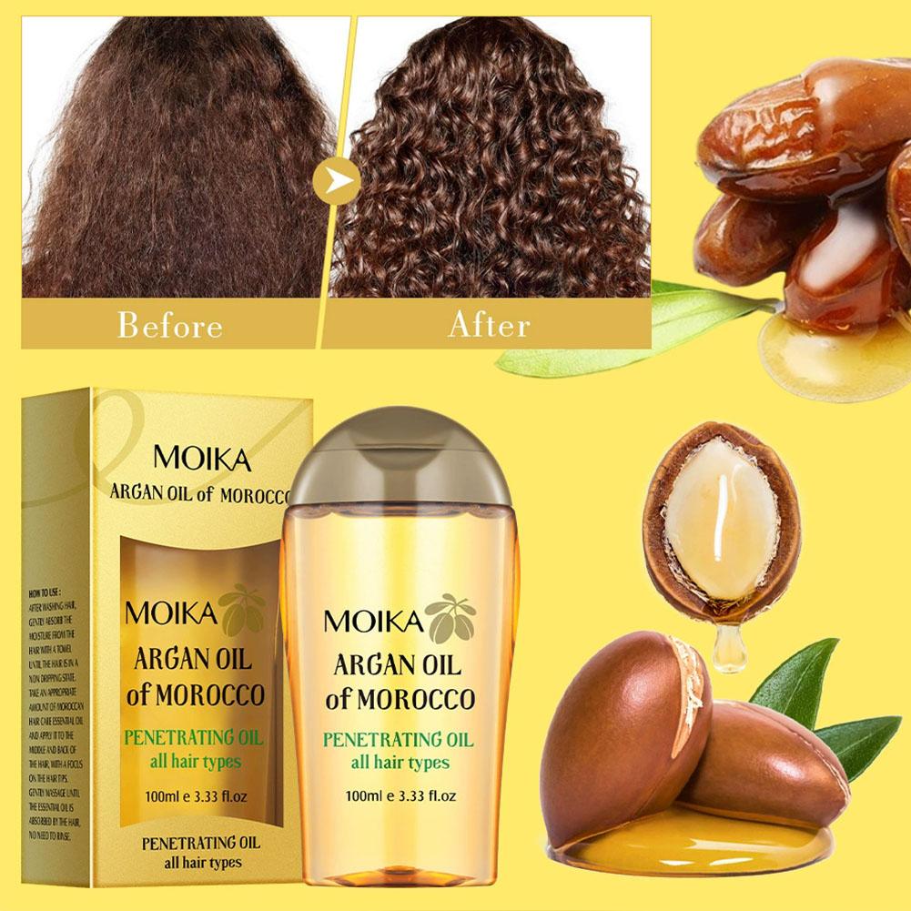 Huile d'Argan du Maroc pour Ch - Argan Oil Treatment avis et prix