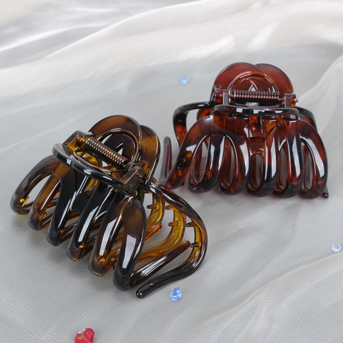 2 pinces à cheveux en plastiqu - Hair Clip Claw Large avis et prix