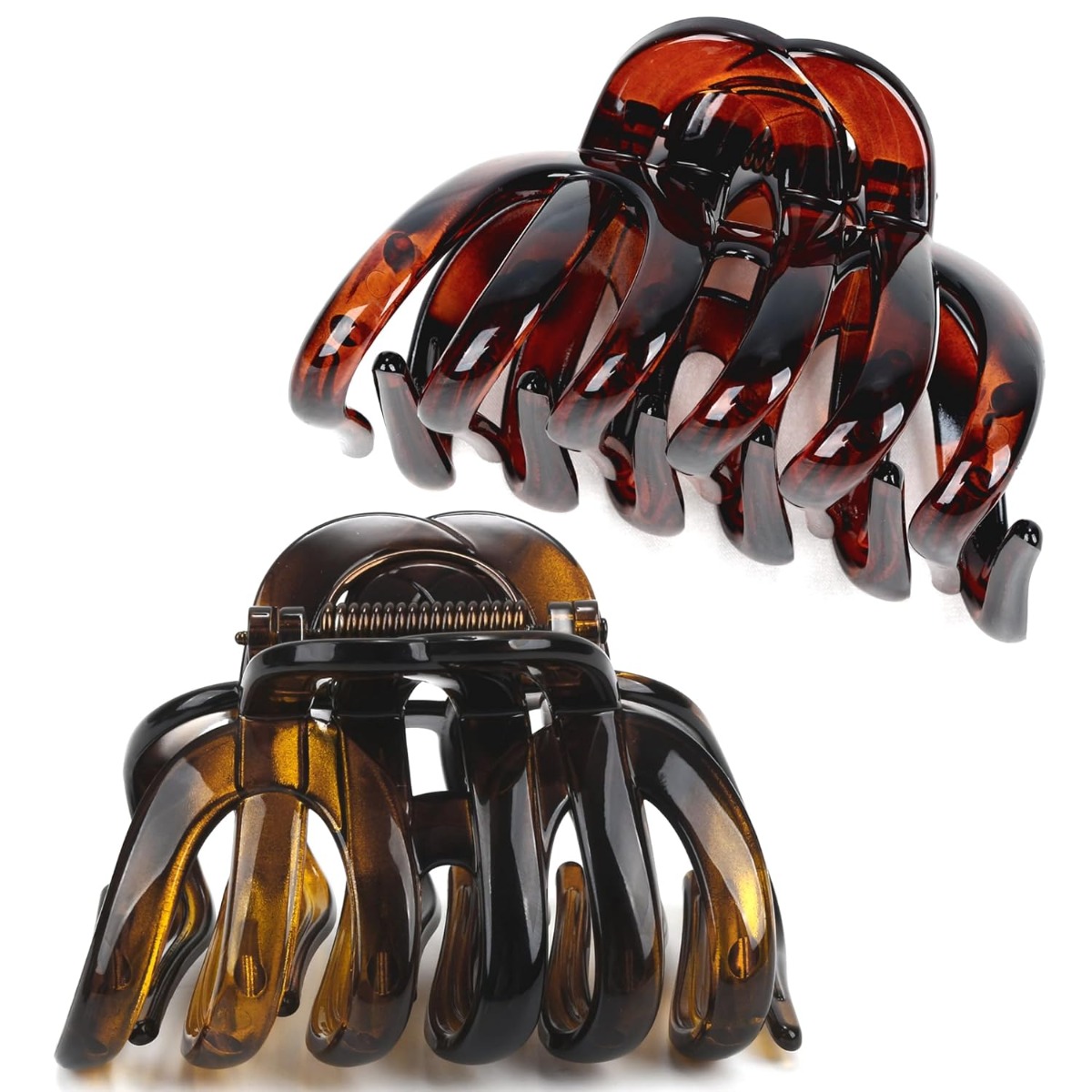 2 pinces à cheveux en plastiqu - Hair Clip Claw Large avis et prix