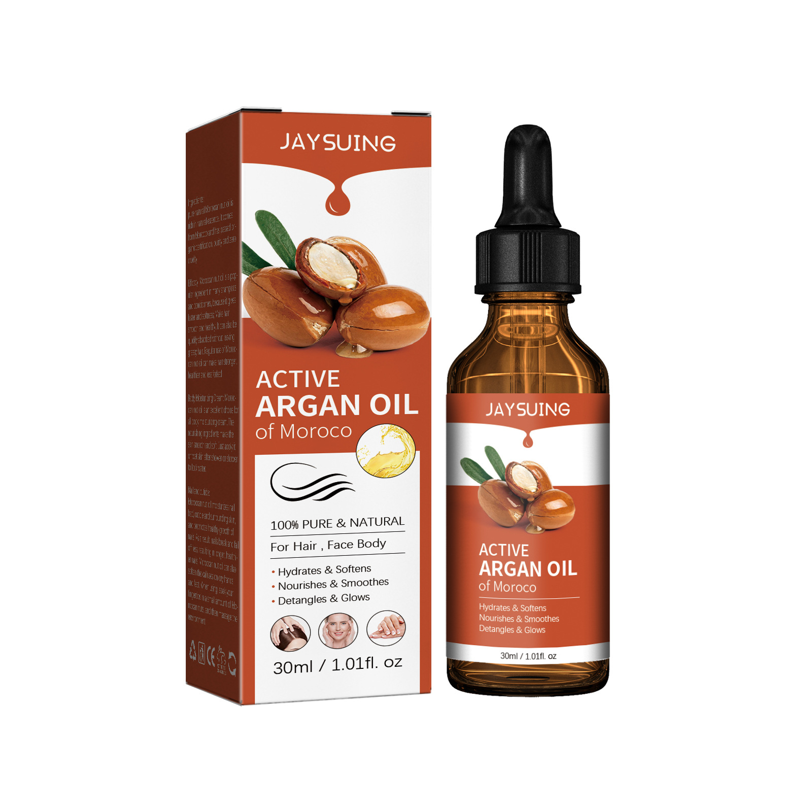 Huile d'Argan pour Traitement  - Hair Care Essential Oil avis et prix